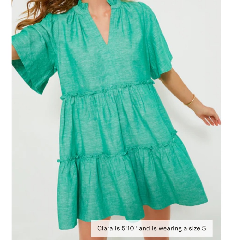 TUCKERNUCK Sea Green Crawford Dress